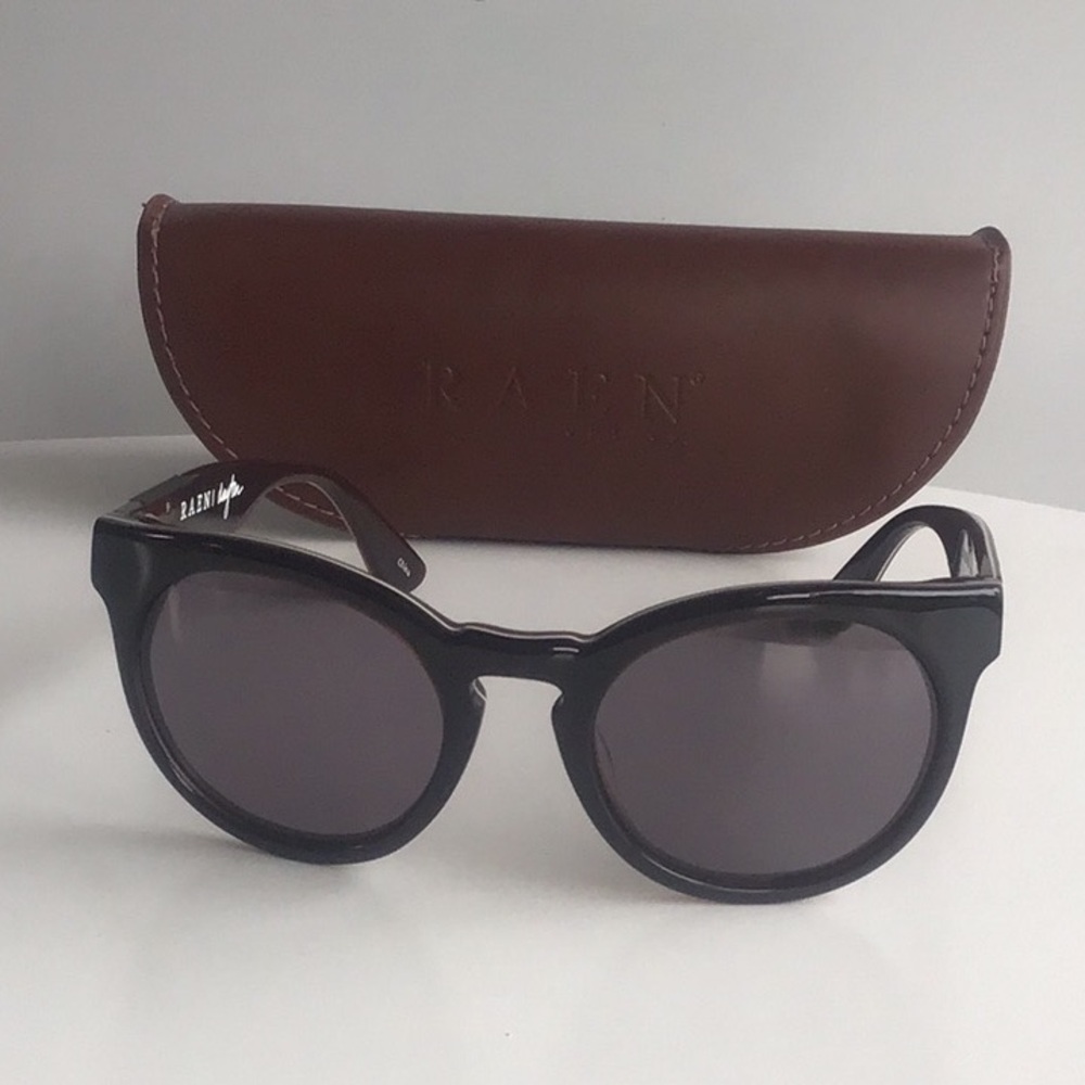 RAEN Dayton optics chocolate Frame Sunglasses with Brown Case
